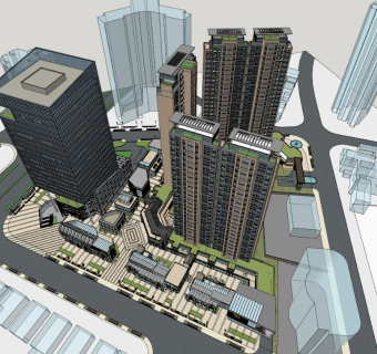 高层办公写字楼  住宅 商业